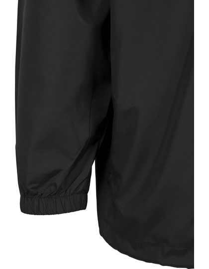 Kurtka Wiatrówka Oversize z Kapturem - Black