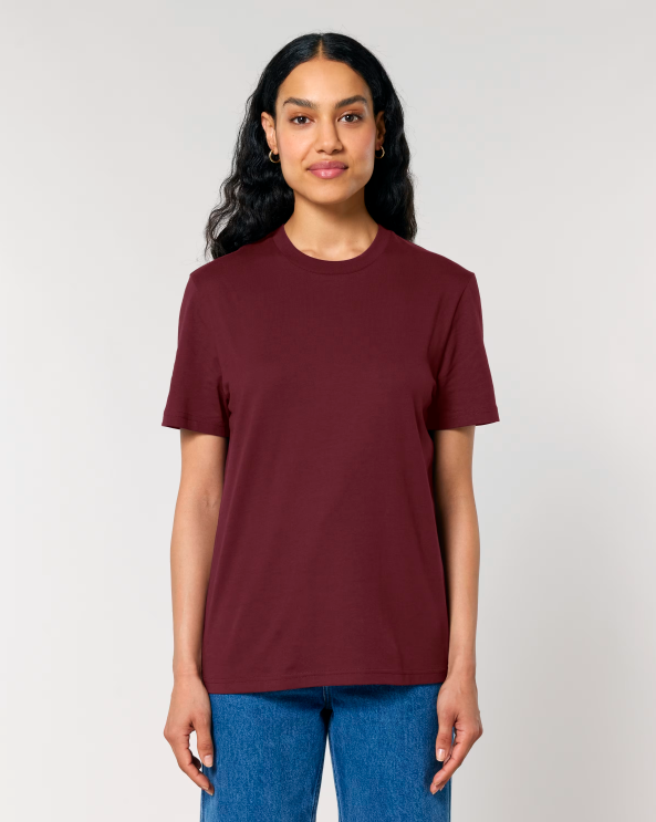 Unisexowy t-shirt - Burgundy