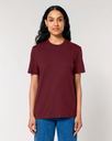 Unisexowy t-shirt - Burgundy