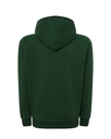 Bluza z kapturem na zamek - Bottle Green