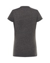 Damski t-shirt slim z krótkim rękawem - Charcoal Heather