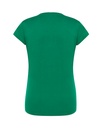 Damski t-shirt slim z krótkim rękawem - Kelly Green