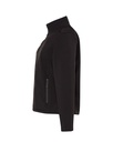Kurtka damska softshell z membraną i polarem - Black
