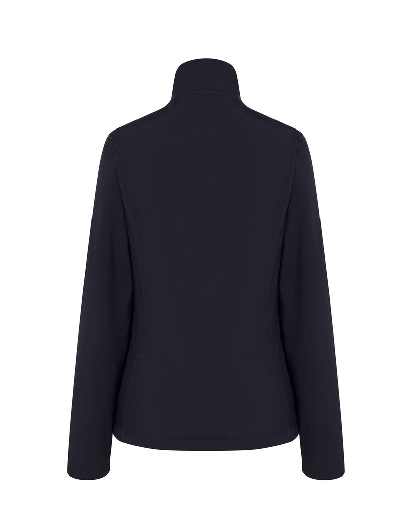 Kurtka damska softshell z membraną i polarem - Navy