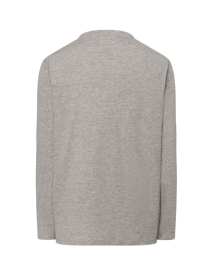 Long Sleeve T-Shirt dla Mężczyzn - Grey Melange