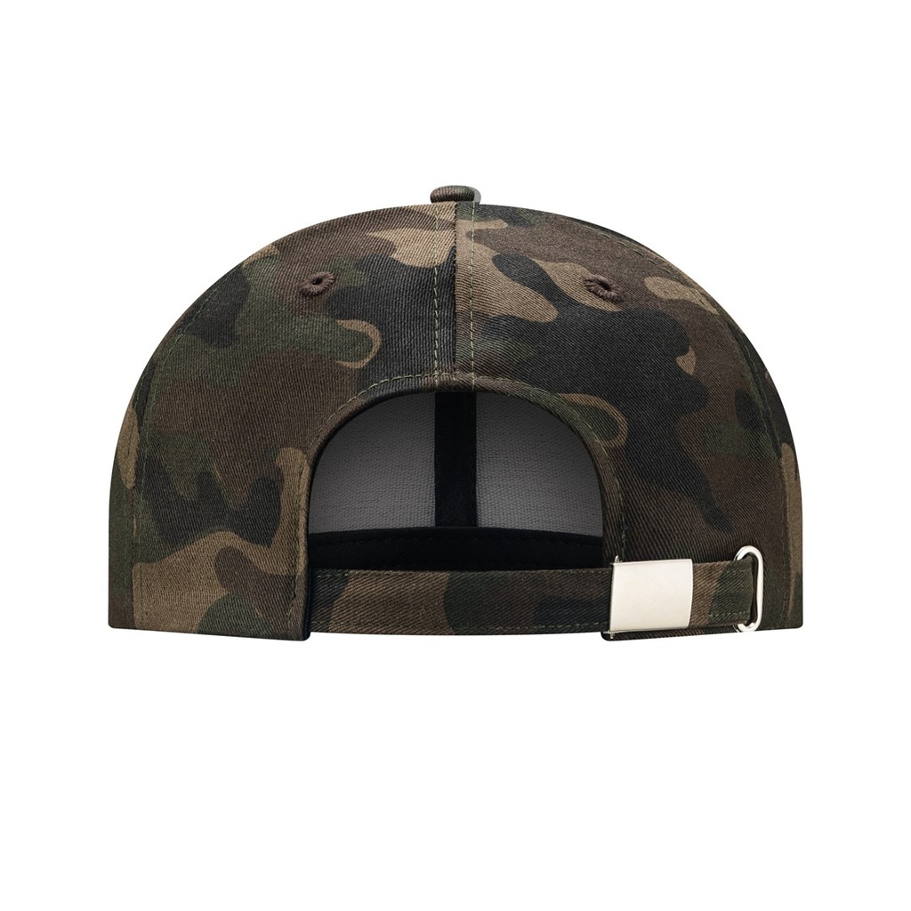 Czapka 6-panelowa z metalowym zapięciem - Camouflage 1