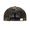 Czapka 6-panelowa z metalowym zapięciem - Camouflage 1