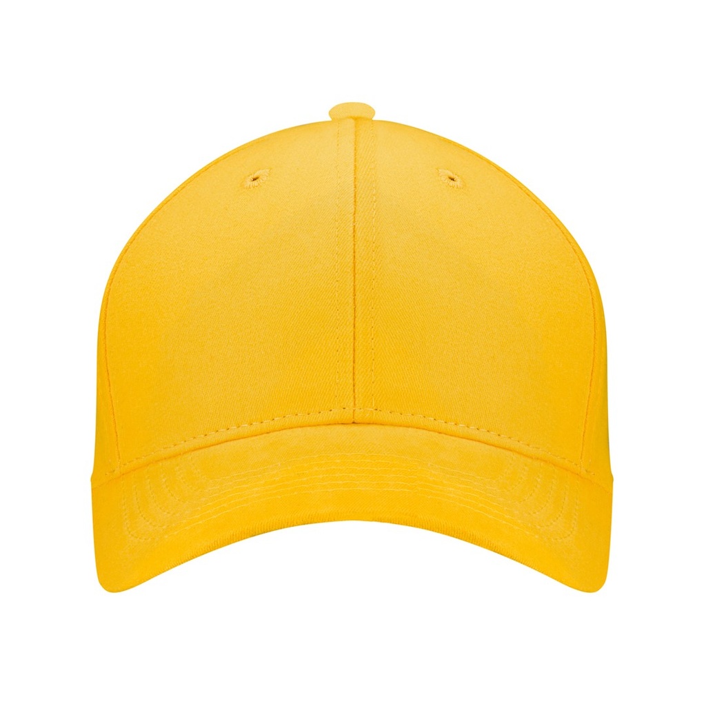 Czapka 6-panelowa z metalowym zapięciem - Gold