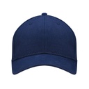 Czapka 6-panelowa z metalowym zapięciem - Navy