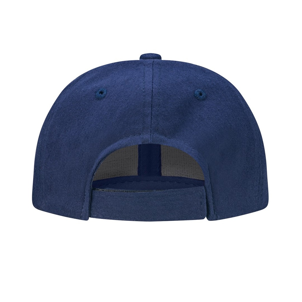 Czapka 6-panelowa z zapięciem na rzep - Navy
