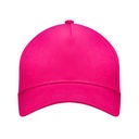 Czapka 5-panelowa z metalowym zapięciem - Fuchsia