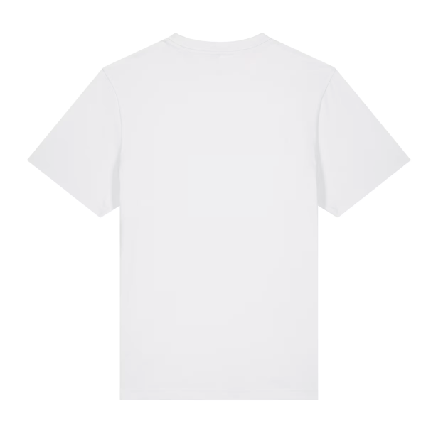Unisexowy gruby t-shirt - White