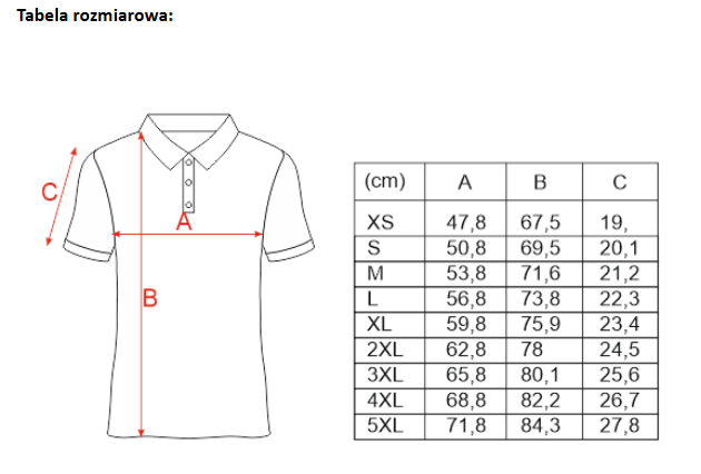 Koszulka polo męska (unisex)