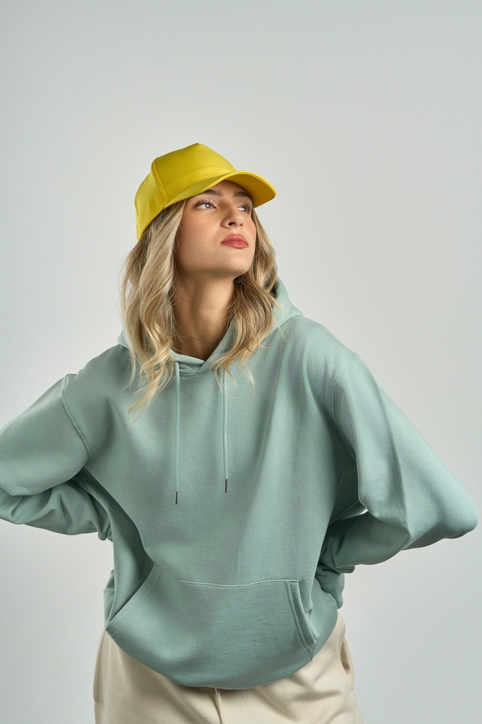 5-panelowa czapka bejsbolowa z recyklingu - Light Grey