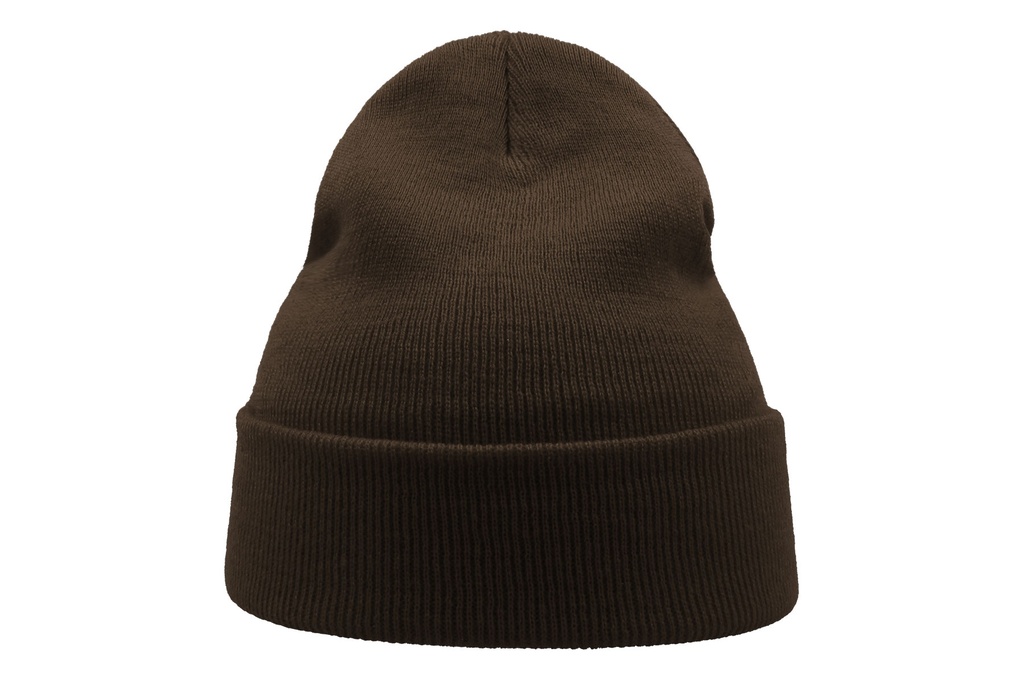 Czapka beanie z recyklingu - Brown