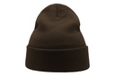 Czapka beanie z recyklingu - Brown