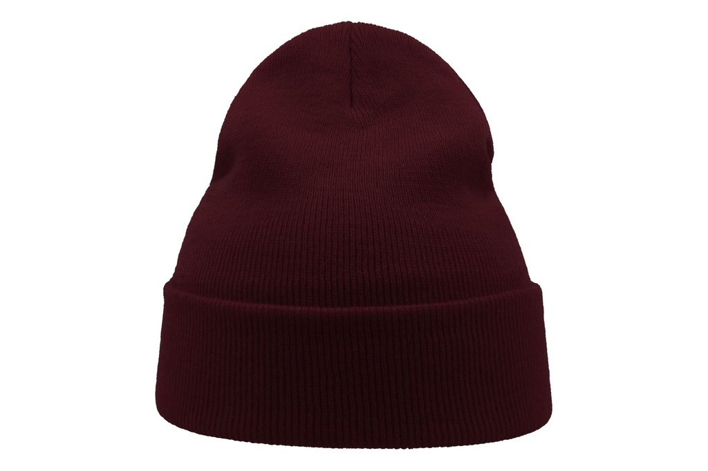 Czapka beanie z recyklingu - Burgundy
