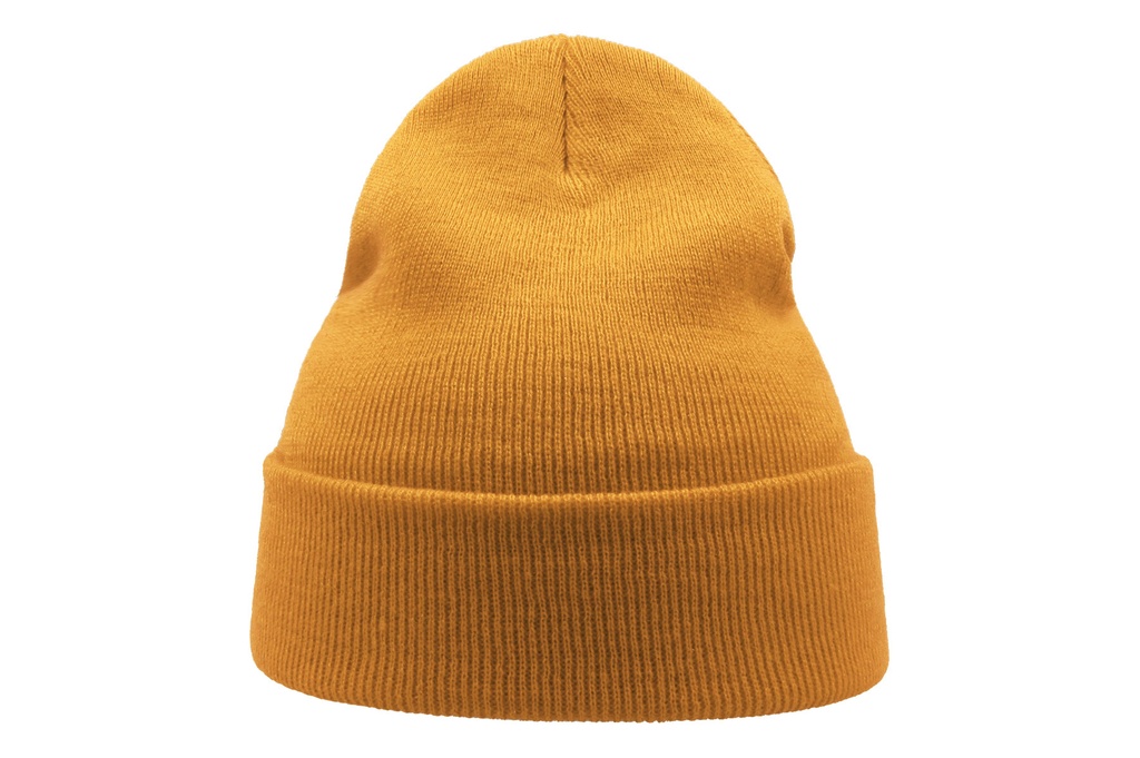 Czapka beanie z recyklingu - Gold Yellow