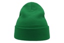 Czapka beanie z recyklingu - Green Fluo