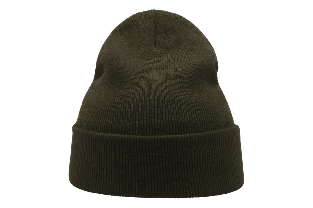 Czapka beanie z recyklingu - Olive