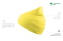 Czapka beanie z recyklingu -  Light Yellow