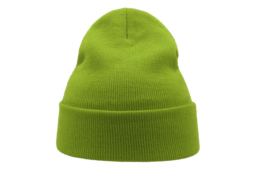 Czapka beanie z recyklingu -  Lime Green