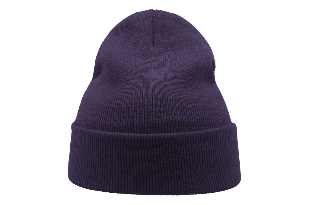 Czapka beanie z recyklingu -  Purple