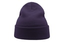 Czapka beanie z recyklingu -  Purple