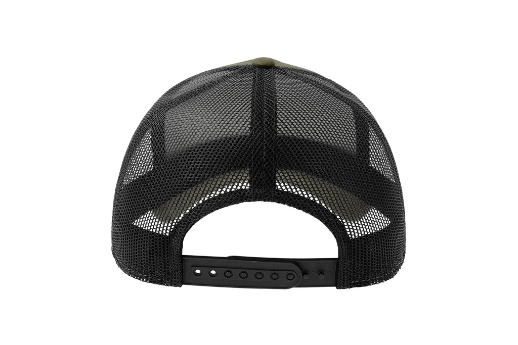 Czapka z daszkiem z recyklingu - Olive & Black