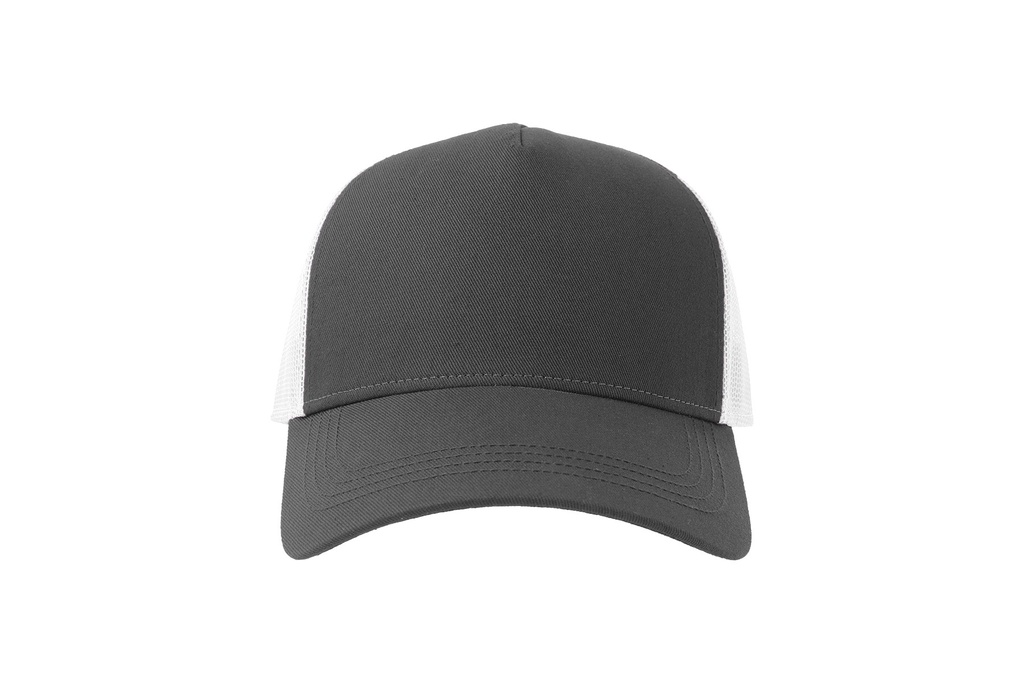 Czapka z daszkiem z recyklingu - Dark Grey & White