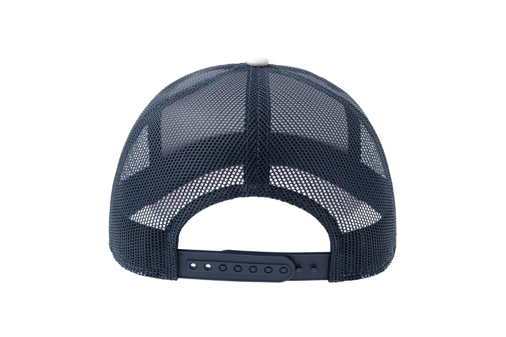 Czapka z daszkiem z recyklingu - White & Navy