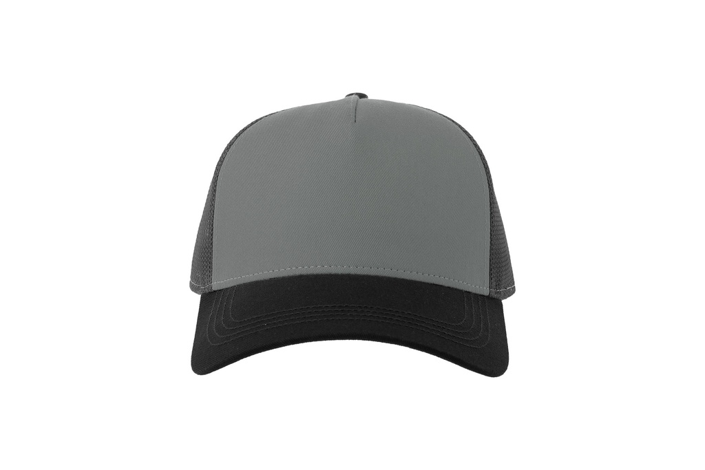 Czapka z daszkiem z recyklingu - Grey & Dark Grey & Black