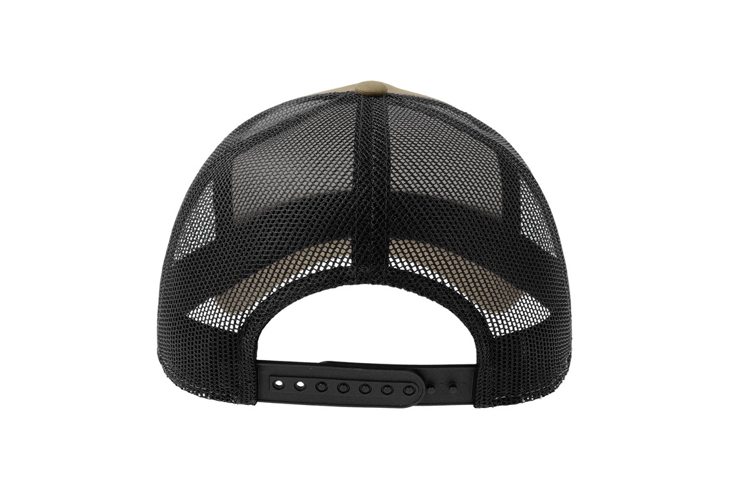 Czapka z daszkiem z recyklingu - Khaki & Black