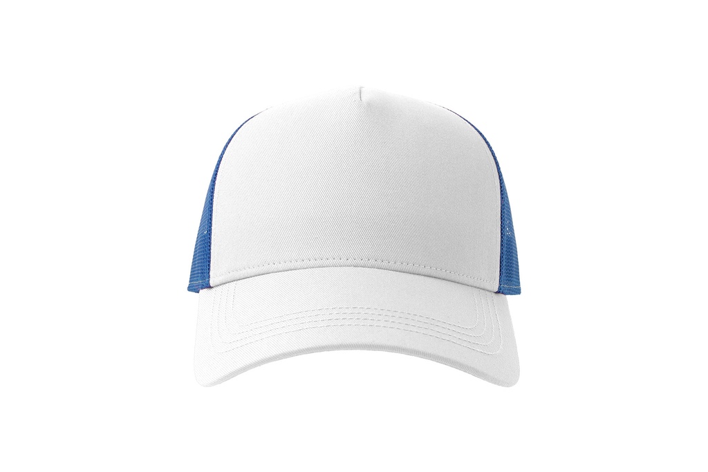 Czapka z daszkiem z recyklingu - White & Royal