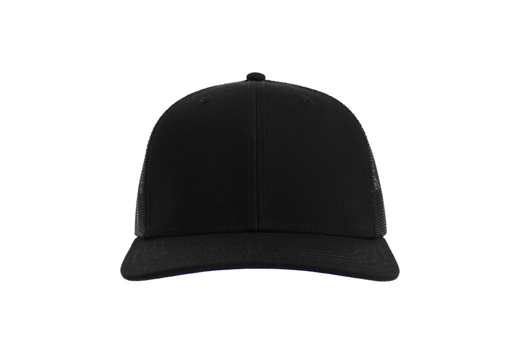 Czapka 6‑panelowa Snapback - Black