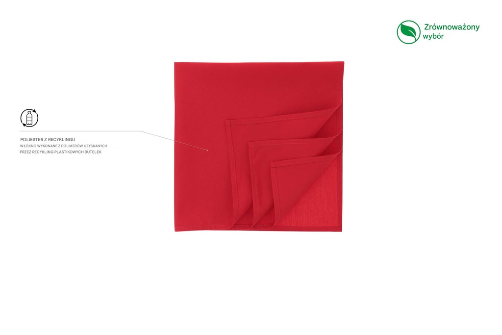 Bandana z recyklingu Goal-S - Red