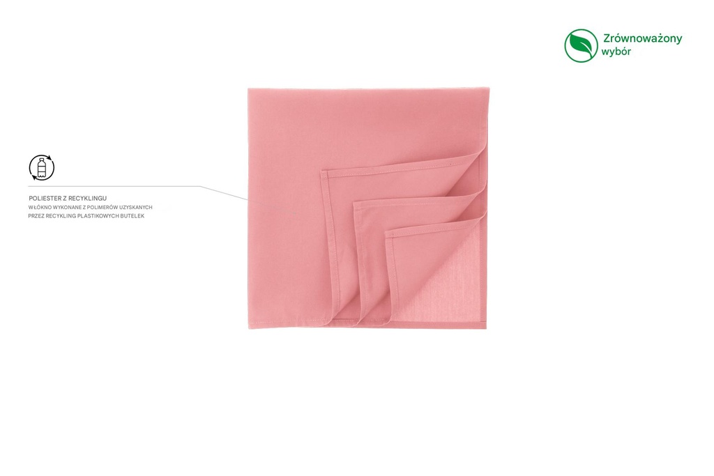 Bandana z recyklingu Goal-S - Pink