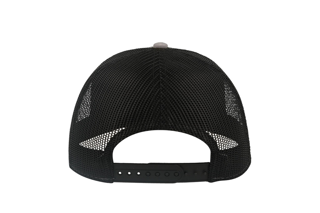 Czapka 5-panelowa z siateczką - Grey & Black