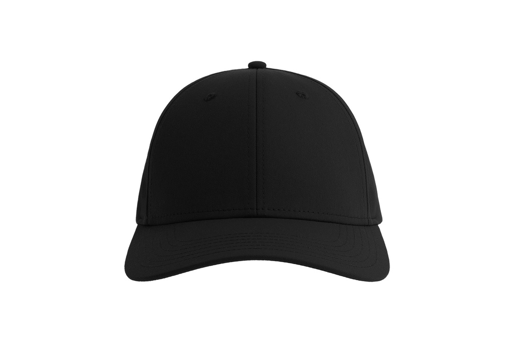 Czapka 6‑panelowa Snapback - Black
