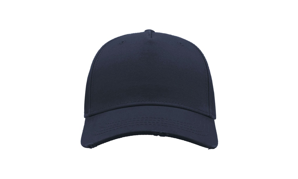 Czapka Cargo z Przetarciami - Navy