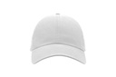 Czapka bawełniana 6-panelowa z regulacją - White