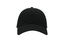 Czapka bawełniana 6-panelowa z regulacją - Black