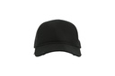 Czapka Snapback z Przetarciami - Black