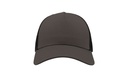 Czapka Snapback z Siatką - Dark Grey & Black