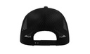 Czapka Snapback z Siatką - Dark Grey & Black