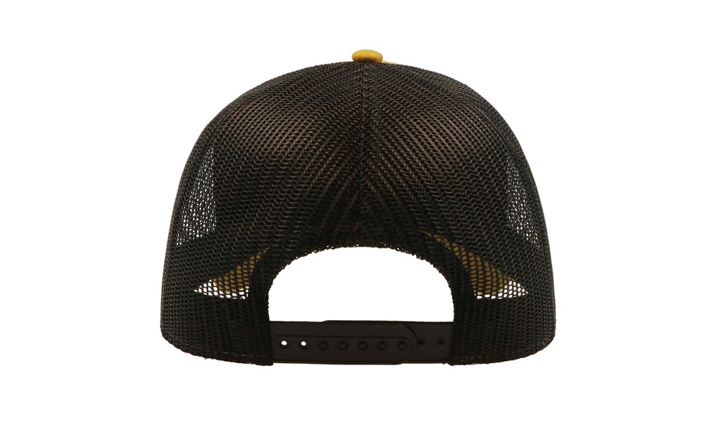Czapka Snapback z Siatką - Mustard & Black
