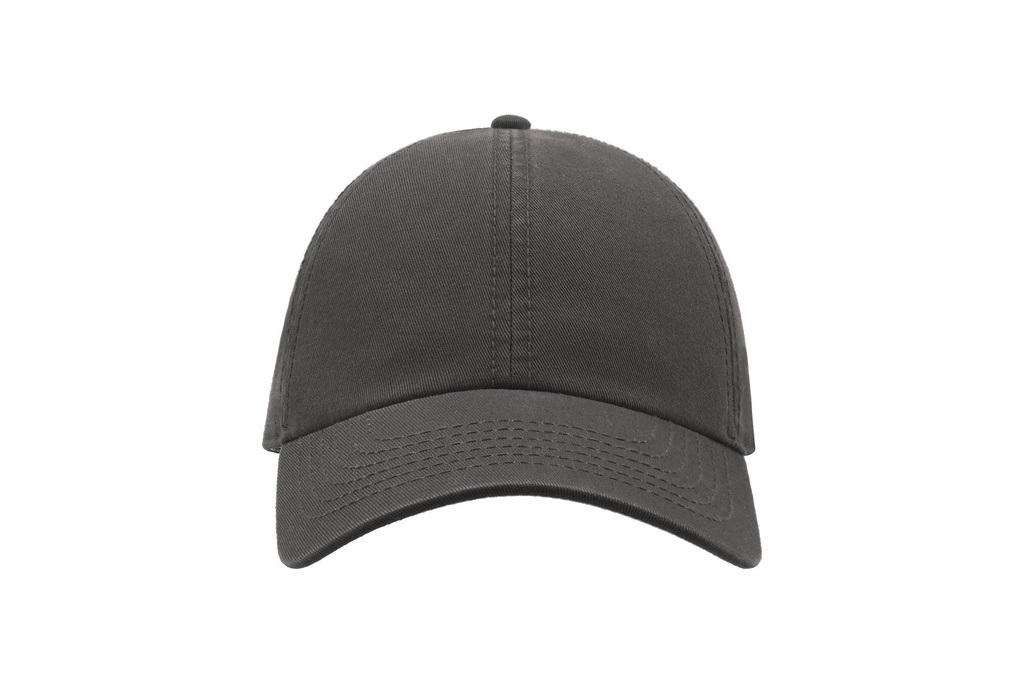 Czapka bawełniana 6-panelowa z regulacją - Dark Grey