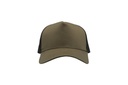 Czapka Snapback z Siatką - Olive & Black