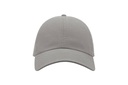 Czapka bawełniana 6-panelowa z regulacją - Grey