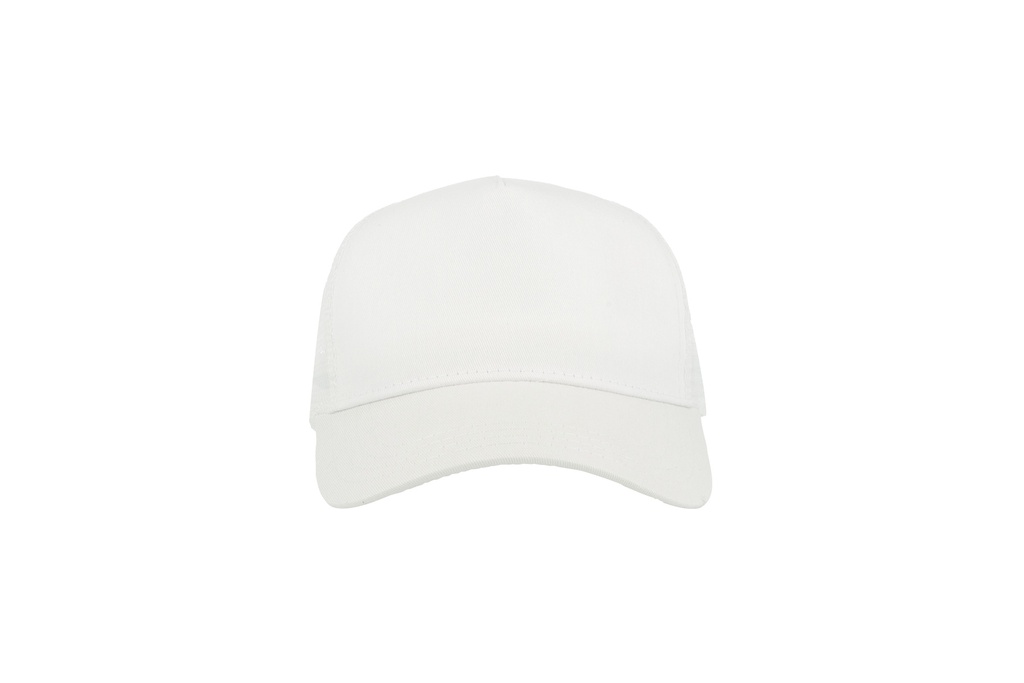 Czapka Snapback z Siatką - White